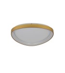 Lampy sufitowe LED - Azzardo AMANDA TOP 40 CCT SWITCH 3-STEP DIMM GO Złoty Szczotkowany 1xLED 3 Tryby Jasności Przełącznik Zmiany Barwy AZ5770 - product 1