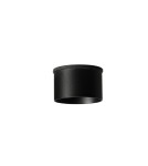 Lampy do szynoprzewodów 1 fazowych - Azzardo ALIA RING BK Czarny Mat Końcówka Klosza do Lampy AZ6224 - product 1