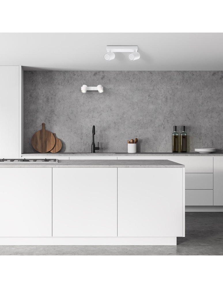 Light Prestige Spot Snow New 2 biały 1xGU10 LP-731N/2W WH