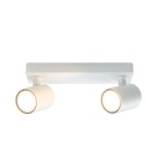 Lampy sufitowe regulowane - spoty - Light Prestige Spot Snow New 2 biały 1xGU10 LP-731N/2W WH - product 2