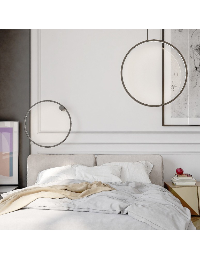Light Prestige Lampa wisząca Mirror czarna LED CCT LP-999/1P L BK CCT Light Prestige Lampa wisząca Mirror czarna LED CCT LP-999/1P L BK CCT