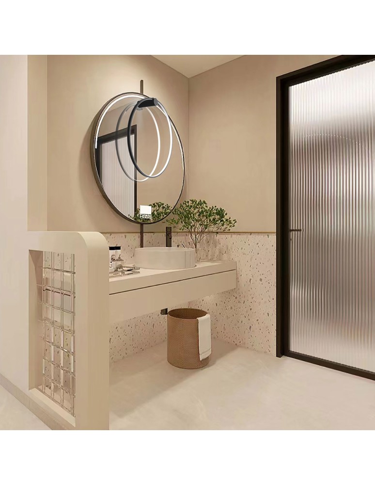 Light Prestige Kinkiet Mirror czarny LED CCT LP-999/1W L BK CCT Light Prestige Kinkiet Mirror czarny LED CCT LP-999/1W L BK CCT
