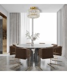 Light Prestige Plafon Galactico złoty 1xE27 LP-2383/1C GD Light Prestige Plafon Galactico złoty 1xE27 LP-2383/1C GD