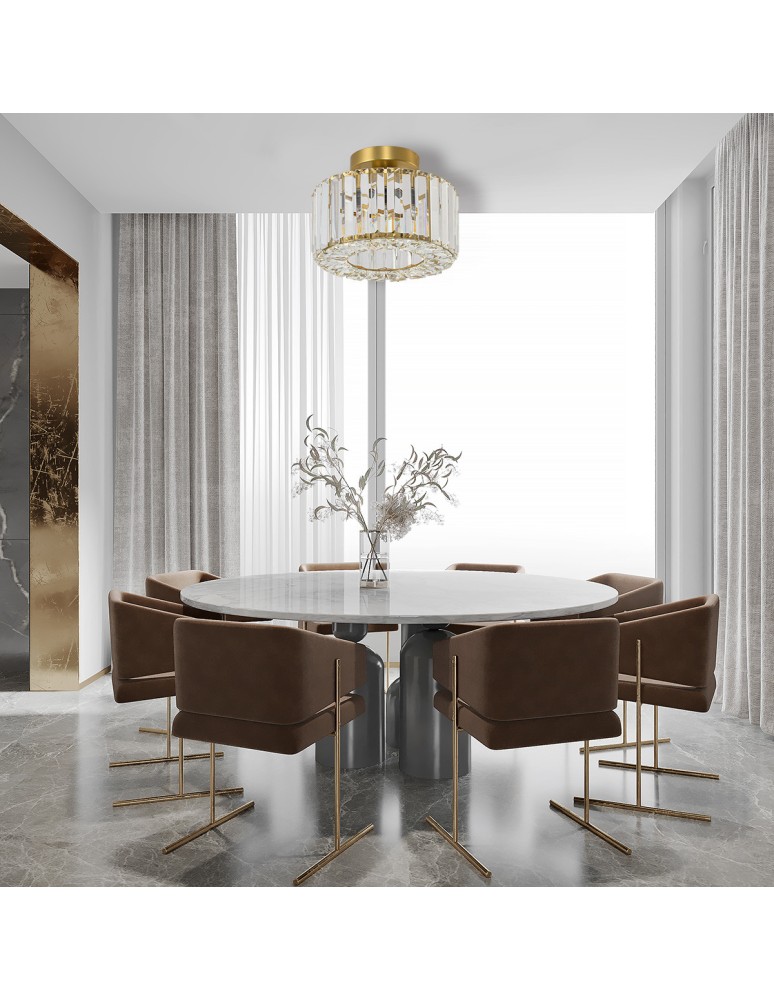 Light Prestige Plafon Galactico złoty 1xE27 LP-2383/1C GD Light Prestige Plafon Galactico złoty 1xE27 LP-2383/1C GD