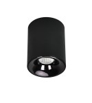 Lampy sufitowe downlighty - tuby - Light Prestige Oprawa natynkowa Tom czarna LED CCT LP-4848/1RM BK - product 1