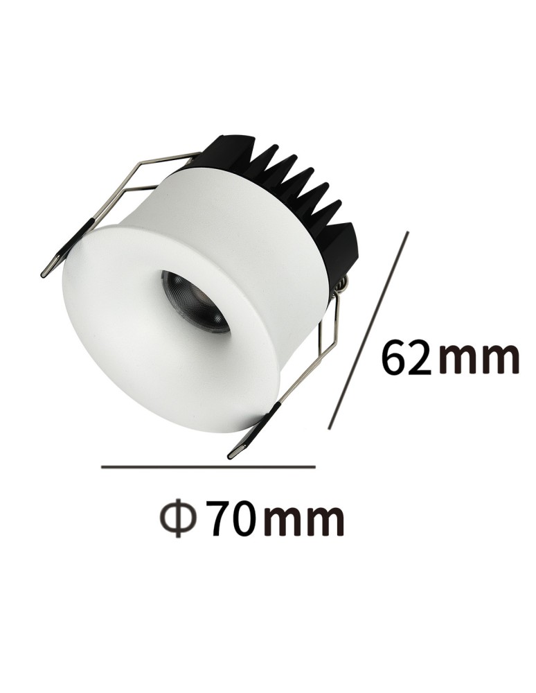 Light Prestige Oczko podtynkowe Zyra białe LED CCT LP-1606/1RS WH