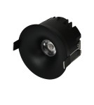 Lampy podtynkowe LED - Light Prestige Oczko podtynkowe Zyra czarne LED CCT LP-1606/1RS BK - product 2