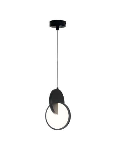 Light Prestige Lampa wisząca Circlo czarna LED CCT LP-1311/1P BK