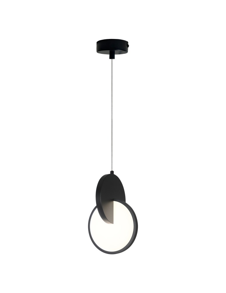 Light Prestige Lampa wisząca Circlo czarna LED CCT LP-1311/1P BK