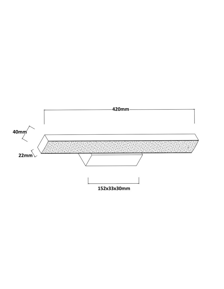 Light Prestige Kinkiet Aqua 42 cm biały IP44 LED CCT LP-987/1W S WH Light Prestige Kinkiet Aqua 42 cm biały IP44 LED CCT LP-987/1W S WH