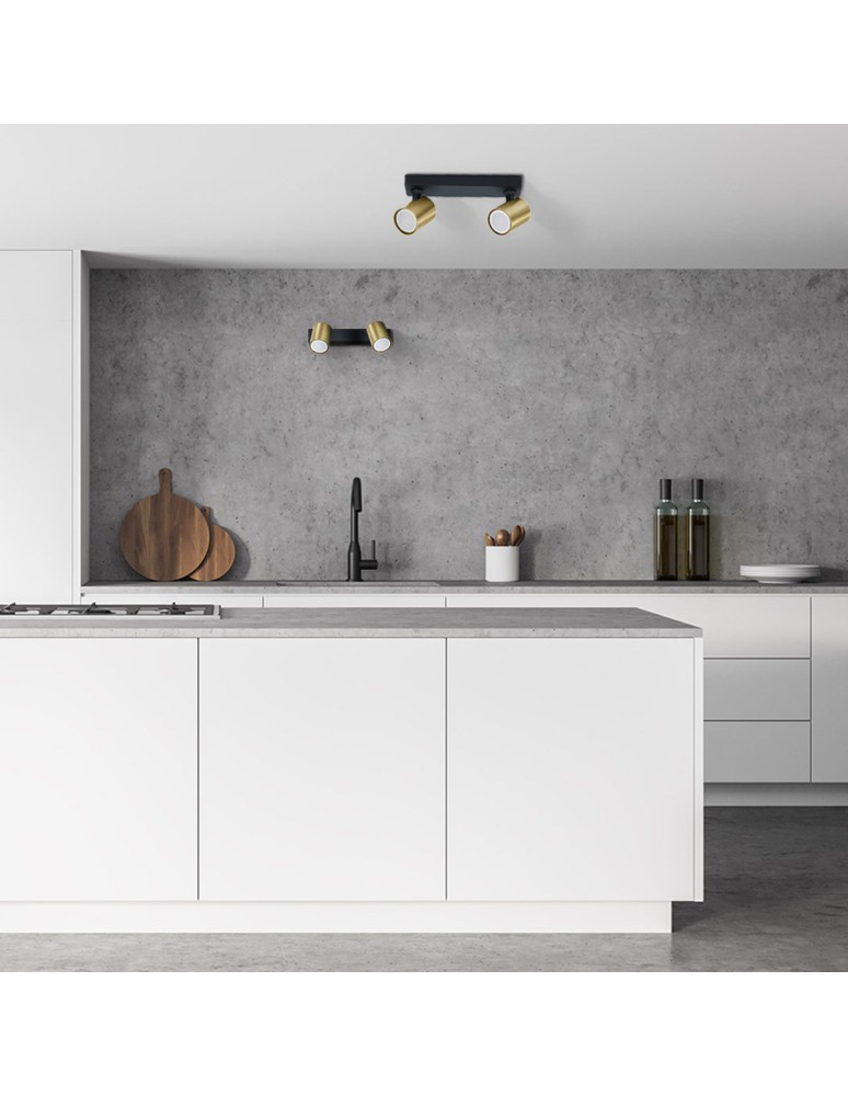 Light Prestige Spot Snow New 2 złoty 2xGU10 LP-731N/2W GD Light Prestige Spot Snow New 2 złoty 2xGU10 LP-731N/2W GD