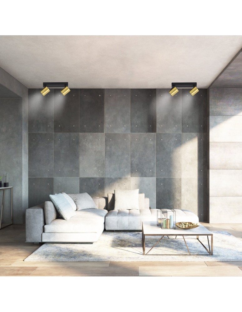 Light Prestige Spot Snow New 2 złoty 2xGU10 LP-731N/2W GD Light Prestige Spot Snow New 2 złoty 2xGU10 LP-731N/2W GD