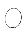 YASKR Kinkiet Ringa L 1xLED czarny WL0116-L-BK  Czarny