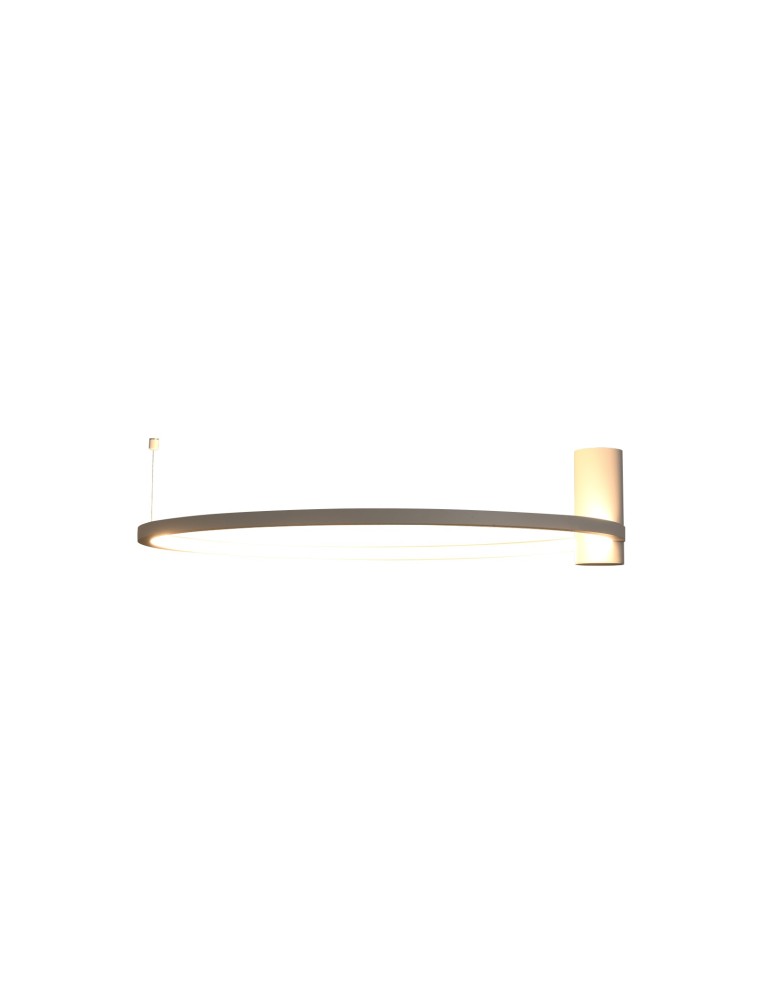 YASKR Plafon Ringa M 1xLED biały CL0112-M-WH  Biały