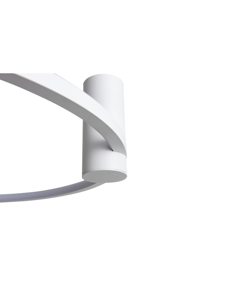 YASKR Plafon Ringa M 1xLED biały CL0112-M-WH  Biały