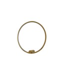 Kinkiety ringi - YASKR Kinkiet Ringa M 1xLED złoty WL0116-M-GD  Złoty - product 5