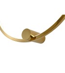 Kinkiety ringi - YASKR Kinkiet Ringa M 1xLED złoty WL0116-M-GD  Złoty - product 2