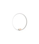 Kinkiety ringi - YASKR Kinkiet Ringa M 1xLED biały WL0116-M-WH  Biały - product 3