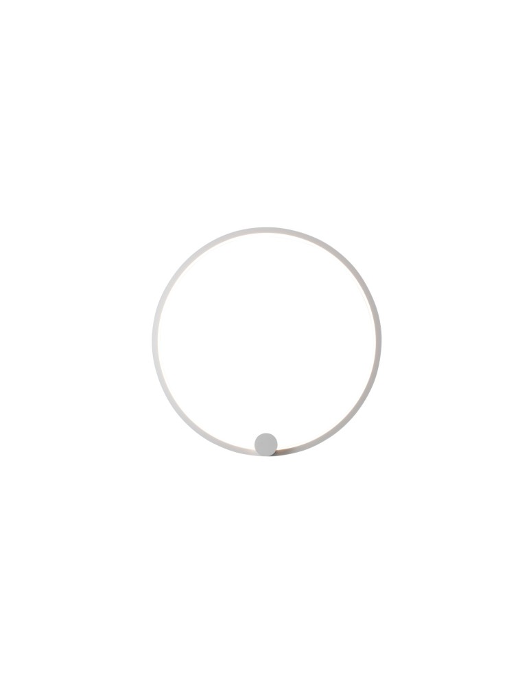 YASKR Kinkiet Ringa M 1xLED biały WL0116-M-WH  Biały
