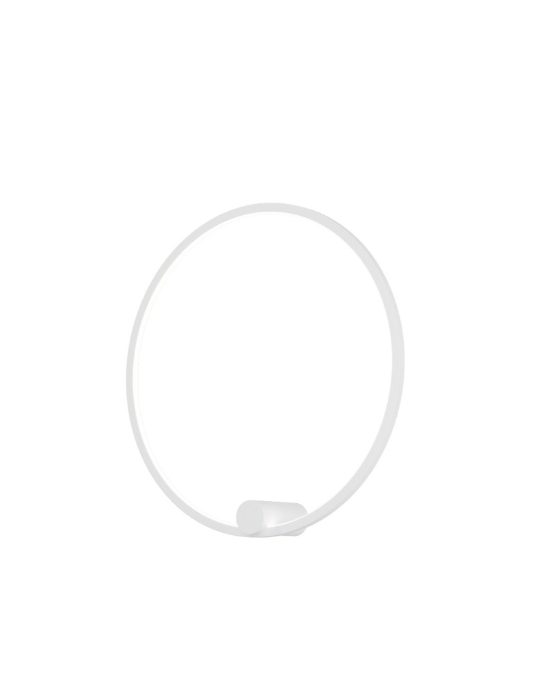 YASKR Kinkiet Ringa M 1xLED biały WL0116-M-WH  Biały