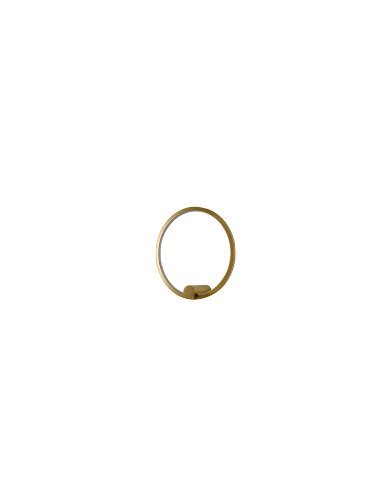 YASKR Kinkiet Ringa S 1xLED złoty WL0116-S-GD  Złoty