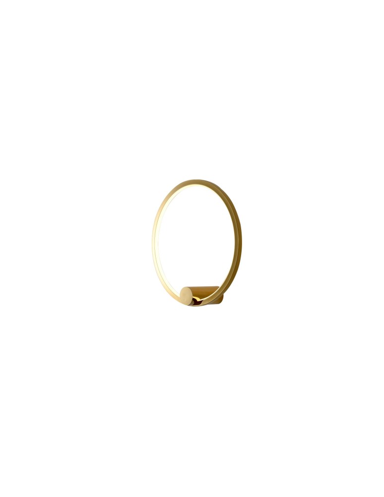 YASKR Kinkiet Ringa S 1xLED złoty WL0116-S-GD  Złoty