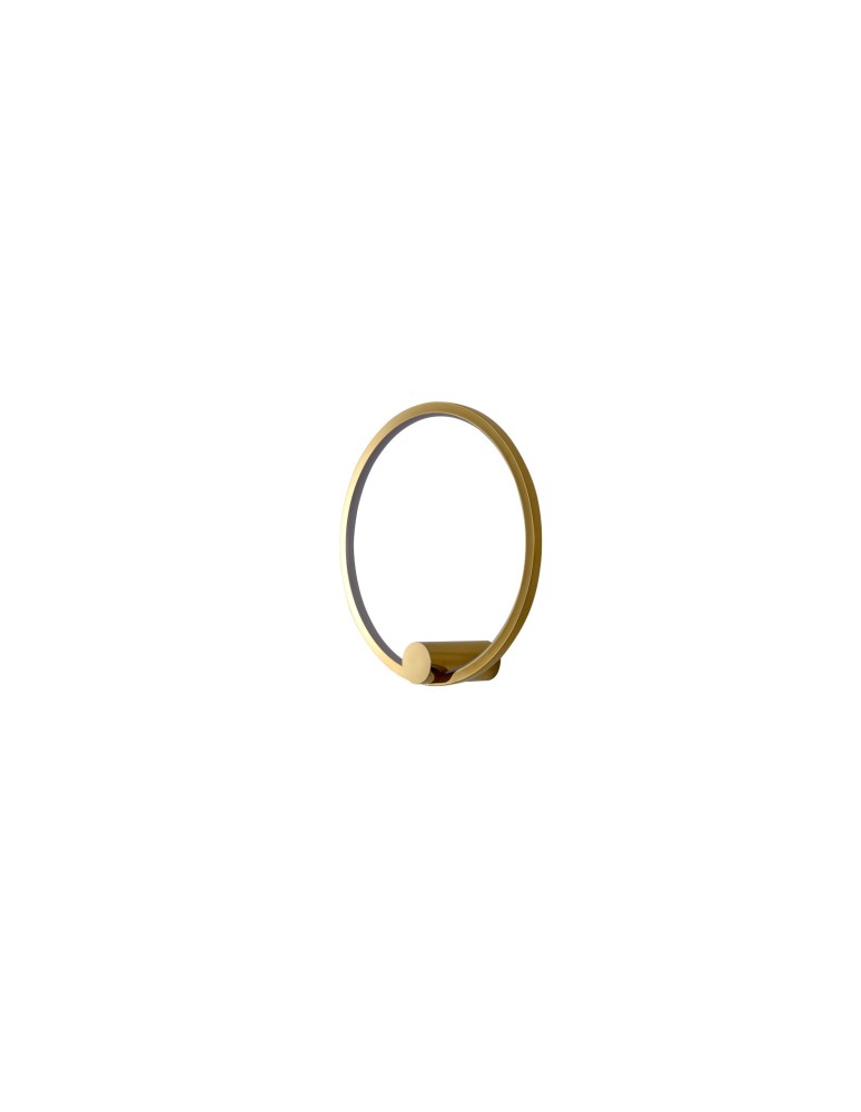 YASKR Kinkiet Ringa S 1xLED złoty WL0116-S-GD  Złoty