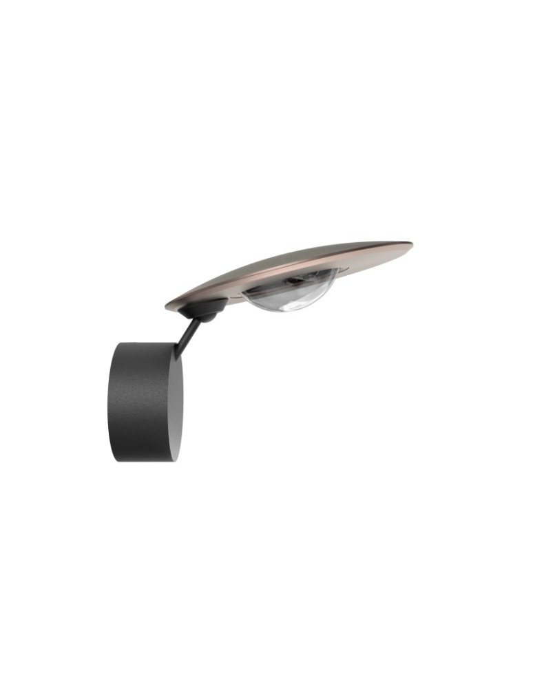 YASKR Kinkiet Solenia 1xLED Dotykowy różowe złoto WL0124 21 cm Szczotkowane Różowe Złoto