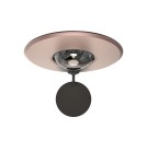 Kinkiety do sypialni - YASKR Kinkiet Solenia 1xLED Dotykowy różowe złoto WL0124 21 cm Szczotkowane Różowe Złoto - product 6
