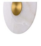 Kinkiety designerskie - YASKR Kinkiet Dalinia 1xLED złoty WL0114 25 cm Złoty - product 6