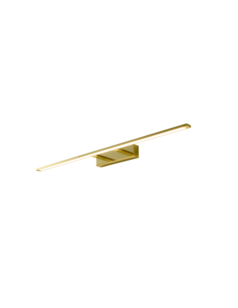 YASKR Kinkiet Elgidia 1xLED IP 44 złoty WL0122-L-GD 14 cm Złoty YASKR Kinkiet Elgidia 1xLED IP 44 złoty WL0122-L-GD 14 cm Złoty