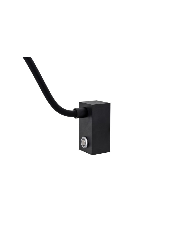 YASKR Kinkiet Adjusta 1xLED czarny WL0117-BK 20 cm Czarny