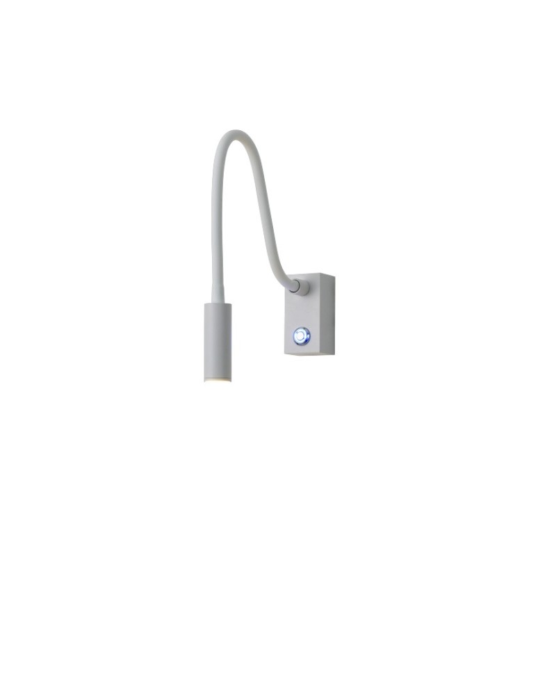YASKR Kinkiet Adjusta 1xLED biały WL0117-WH 20 cm Biały YASKR Kinkiet Adjusta 1xLED biały WL0117-WH 20 cm Biały