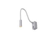 YASKR Kinkiet Adjusta 1xLED biały WL0117-WH 20 cm Biały YASKR Kinkiet Adjusta 1xLED biały WL0117-WH 20 cm Biały