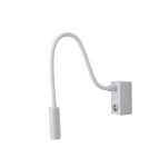 YASKR Kinkiet Adjusta 1xLED biały WL0117-WH 20 cm Biały YASKR Kinkiet Adjusta 1xLED biały WL0117-WH 20 cm Biały