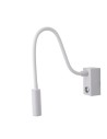 YASKR Kinkiet Adjusta 1xLED biały WL0117-WH 20 cm Biały