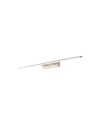 YASKR Kinkiet Elgidia 1xLED IP 44 biały WL0122-L-WH 14 cm Biały
