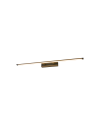 YASKR Kinkiet Elgidia 1xLED IP 44 czarny WL0122-L-BK 14 cm Czarny
