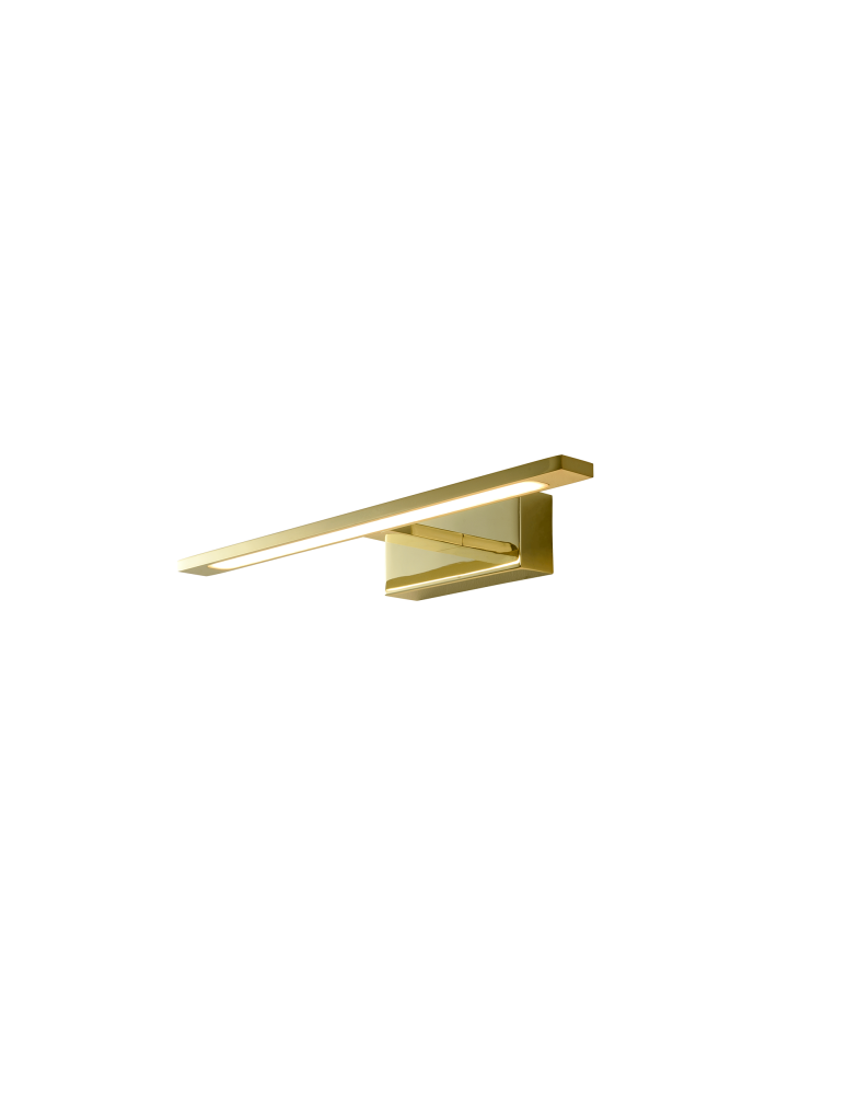 YASKR Kinkiet Elgidia 1xLED IP 44 złoty WL0122-S-GD 14 cm Złoty YASKR Kinkiet Elgidia 1xLED IP 44 złoty WL0122-S-GD 14 cm Złoty