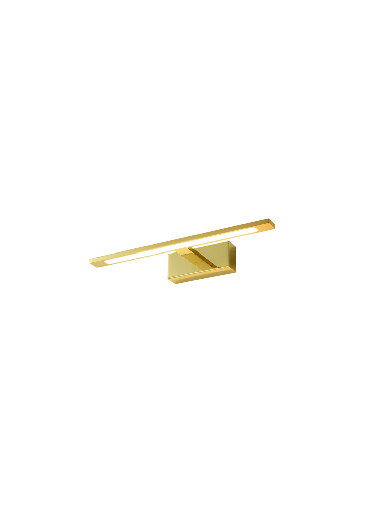 YASKR Kinkiet Elgidia 1xLED IP 44 złoty WL0122-S-GD 14 cm Złoty YASKR Kinkiet Elgidia 1xLED IP 44 złoty WL0122-S-GD 14 cm Złoty