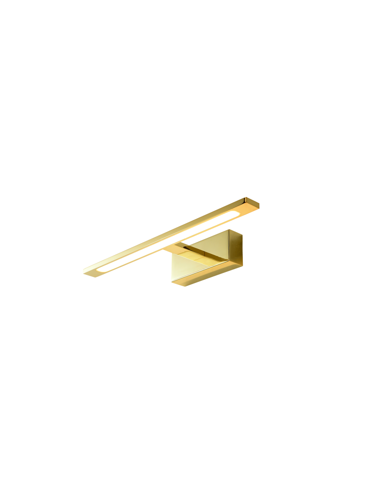 YASKR Kinkiet Elgidia 1xLED IP 44 złoty WL0122-S-GD 14 cm Złoty YASKR Kinkiet Elgidia 1xLED IP 44 złoty WL0122-S-GD 14 cm Złoty