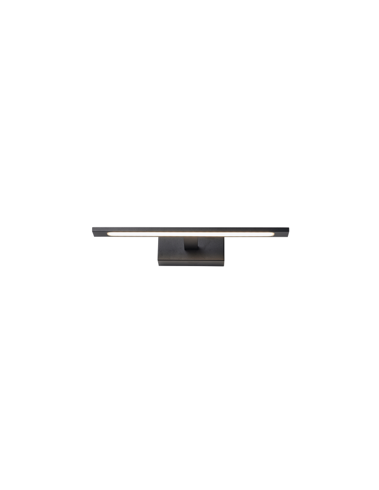 YASKR Kinkiet Elgidia 1xLED IP 44 czarny WL0122-S-BK 14 cm Czarny YASKR Kinkiet Elgidia 1xLED IP 44 czarny WL0122-S-BK 14 cm Czarny