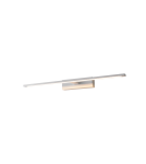 YASKR Kinkiet Elgidia 1xLED IP 44 biały WL0122-M-WH 14 cm Biały YASKR Kinkiet Elgidia 1xLED IP 44 biały WL0122-M-WH 14 cm Biały