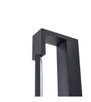 YASKR Kinkiet Flexia 1xLED IP 44 czarny WL0121-M-BK 4 cm Czarny YASKR Kinkiet Flexia 1xLED IP 44 czarny WL0121-M-BK 4 cm Czarny