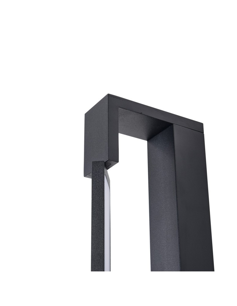 YASKR Kinkiet Flexia 1xLED IP 44 czarny WL0121-M-BK 4 cm Czarny YASKR Kinkiet Flexia 1xLED IP 44 czarny WL0121-M-BK 4 cm Czarny