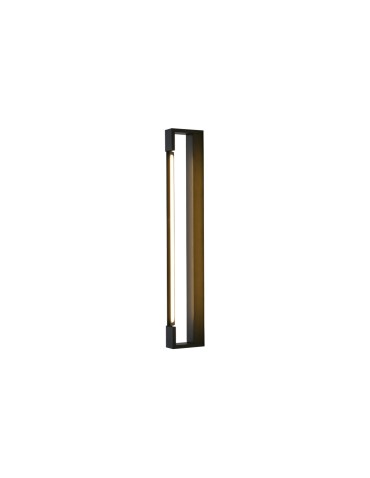 YASKR Kinkiet Flexia 1xLED IP 44 czarny WL0121-M-BK 4 cm Czarny
