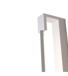 YASKR Kinkiet Flexia 1xLED IP 44 biały WL0121-M-WH 4 cm Biały YASKR Kinkiet Flexia 1xLED IP 44 biały WL0121-M-WH 4 cm Biały