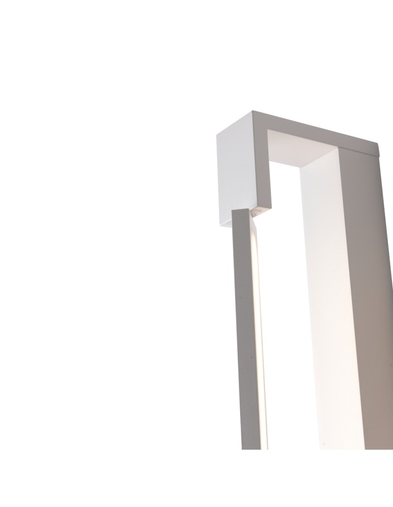 YASKR Kinkiet Flexia 1xLED IP 44 biały WL0121-M-WH 4 cm Biały YASKR Kinkiet Flexia 1xLED IP 44 biały WL0121-M-WH 4 cm Biały