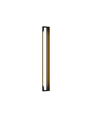 YASKR Kinkiet Flexia 1xLED IP 44 czarny WL0121-L-BK 4 cm Czarny