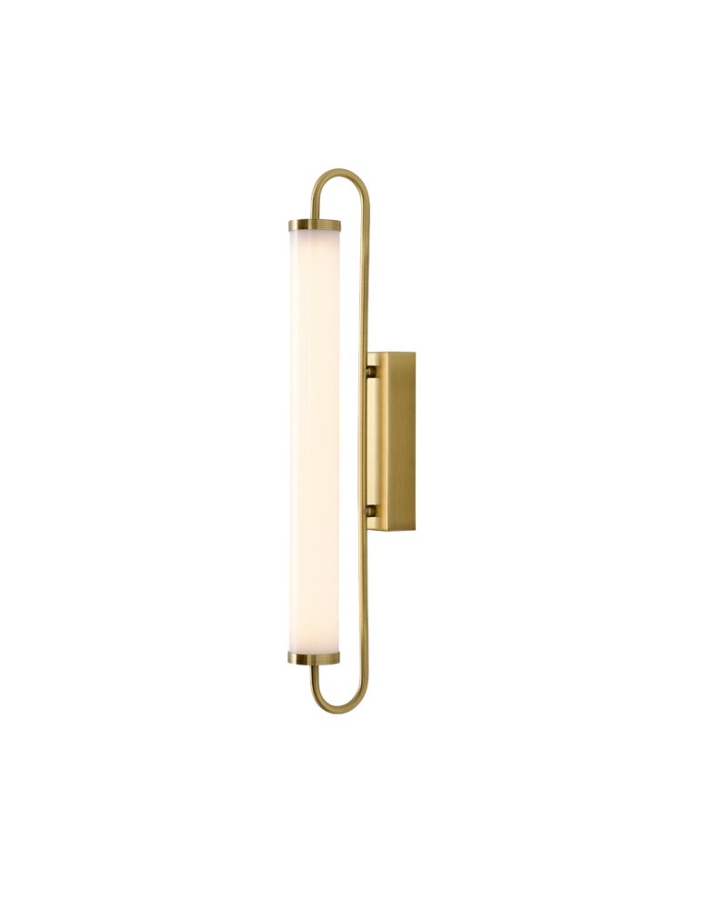 YASKR Kinkiet Olendria 1xLED IP 44 złoty WL0119-M 5.2 cm Złoty
